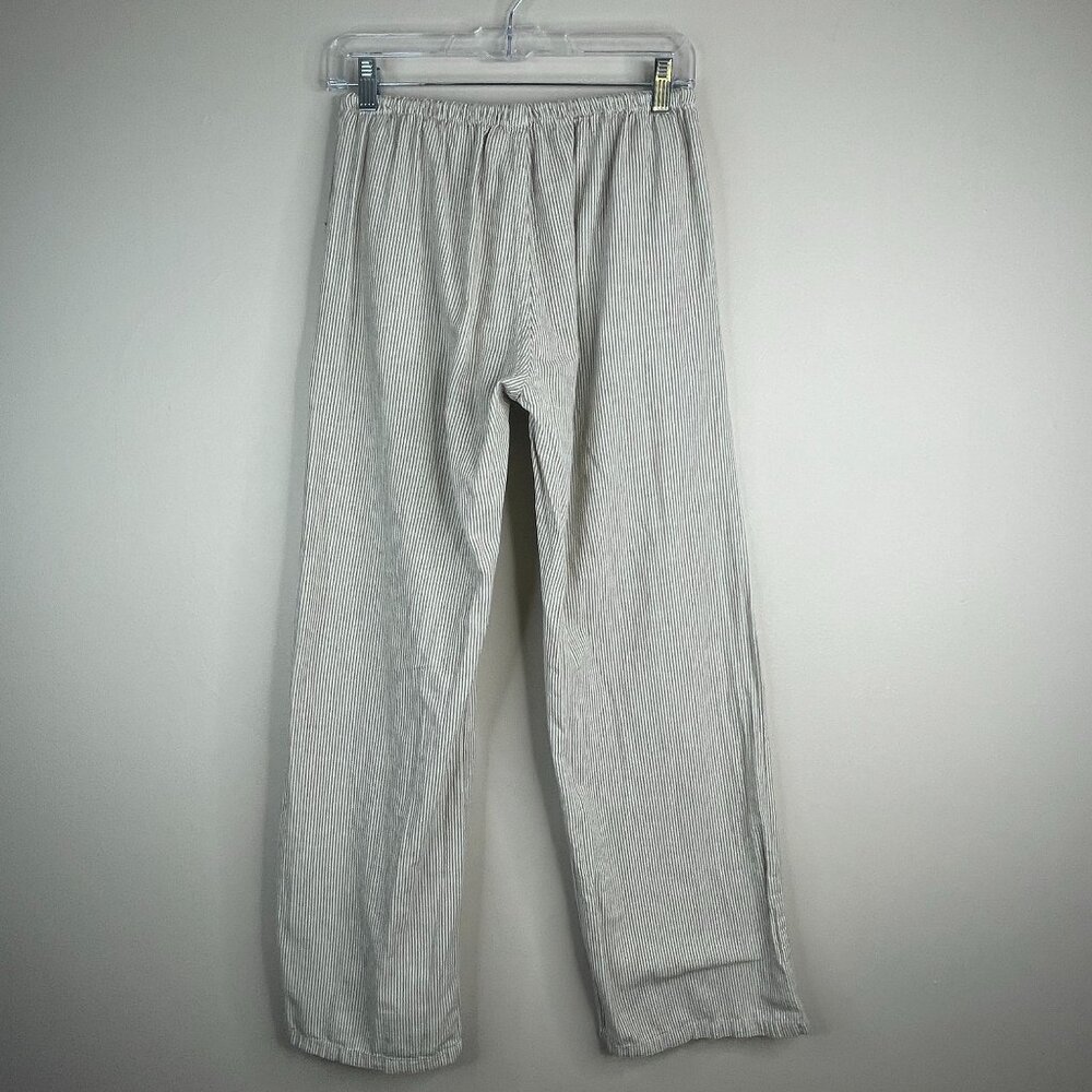 John Galt Pants Women Small Linen Blend Beachy Neutral Capsule Wide Leg Melville - Picture 2 of 15